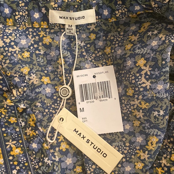 Tiered Floral Midi Dress - Picture 7 of 8